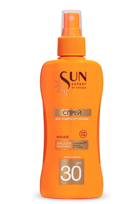 фото упаковки Krassa Sun Expert Спрей для защиты от солнца