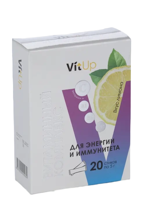 фото упаковки VitUp Витаминный комплекс для энергии и иммунитета