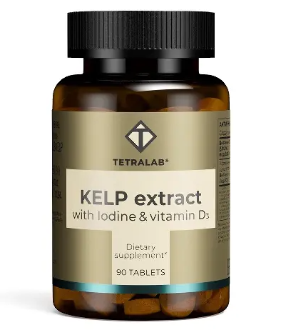 фото упаковки Tetralab Kelp экстракт с витамином D3