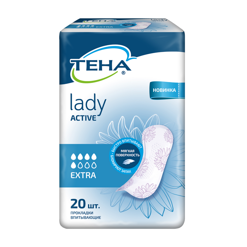 фото упаковки Прокладки урологические Tena Lady Active Extra