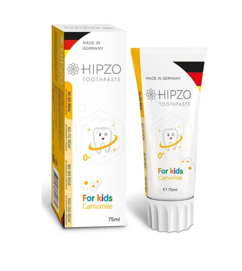 фото упаковки Hipzo Зубная паста детская 0+