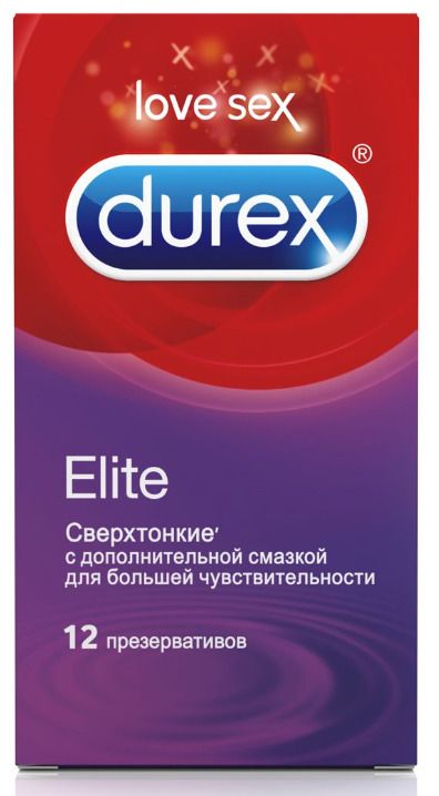 Презервативы Durex Elite, презерватив, гладкие, сверхтонкие, 12 шт. купить по цене от 684 руб в Казани, заказать с доставкой в аптеку, инструкция по применению, отзывы, аналоги, Reckitt Benckiser