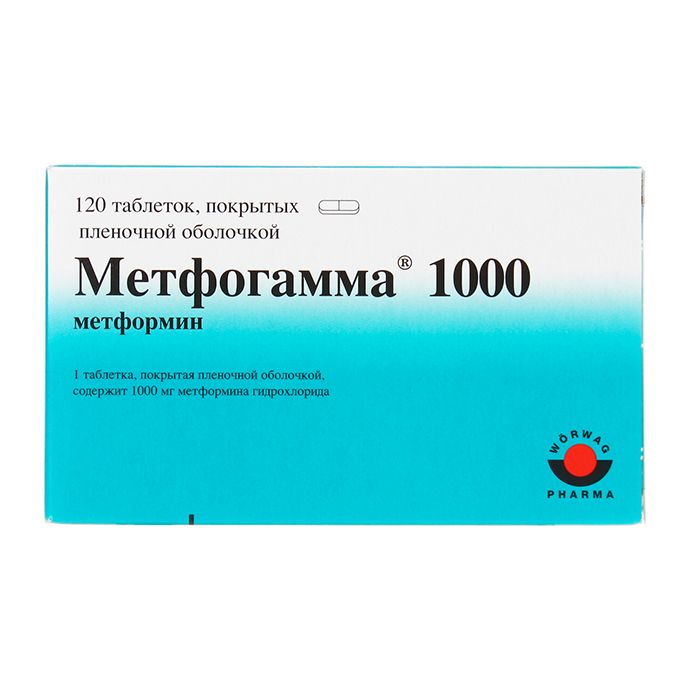 фото упаковки Метфогамма 1000