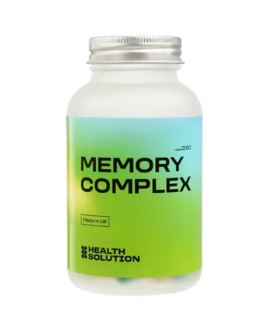 Health Solution Витамины для нервной системы и улучшения памяти, капсулы, 60 шт.