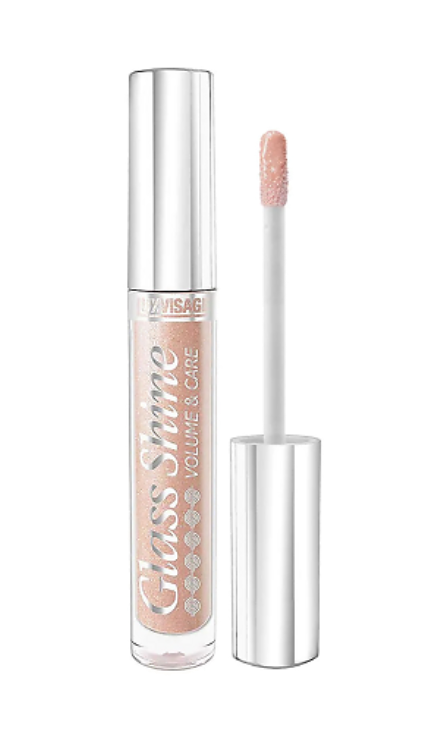 Lux Vizage Glass Shine Блеск для губ, тон 14, 3 г, 1 шт.
