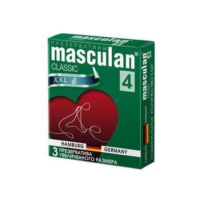 Презервативы Masculan Classic 4, презервативы, увеличенного размера, 3 шт.