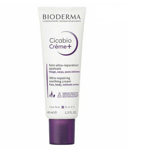 Bioderma Cicabio+ Крем восстанавливающий, крем, успокаивающий, 40 мл, 1 шт.