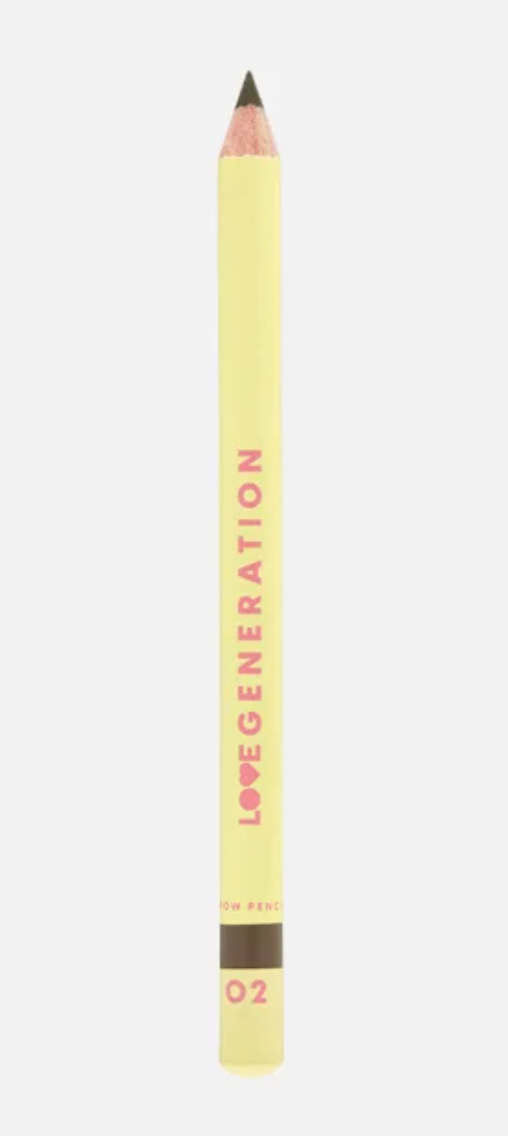 Love Generation Карандаш для бровей Brow Pencil, тон 02, 1.3 г, 1 шт.