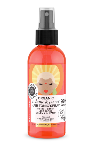 Planeta organica Hair Super Food Тоник-спрей для волос, 170 мл, 1 шт.