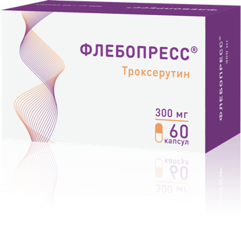 Флебопресс, 300 мг, капсулы, 60 шт.