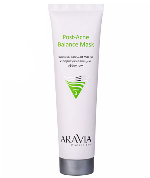 Aravia Professional Рассасывающая Маска для лица, маска для лица, с поросуживающим эффектом, 100 мл, 1 шт.
